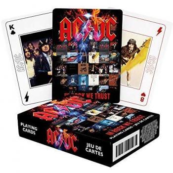 Baraja de Póker AC/DC In Rock We Trust con Licencia Oficial