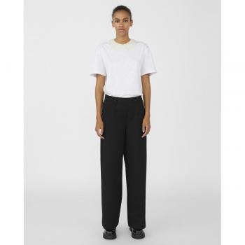 Pantalón de mujer largo palazzo en tejido ligero y fluido