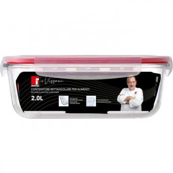 Fiambrera Bergner Vissani Rojo 2 L