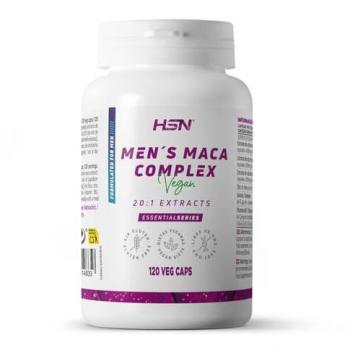 Maca Especial Hombre 120 Cápsulas Vegetales - Mezcla de Raíz de Maca Negra, Amarilla y Morada - Alta Concentración con Vitaminas y Minerales - No-GMO, Vegano, Sin Gluten