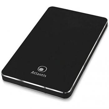 Atlantis DiskMaster 244CG - Caja Externa para Disco Duro, Color Gris Oscuro