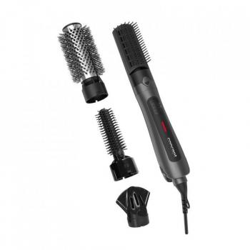 Rizador de pelo Concept Titan Care KF1325 con 4 accesorios, 600 W, protección contra sobrecalentamiento, sistema Click-In, 2 niveles de ajuste de temperatura, función Cool Shot, color gris mate
