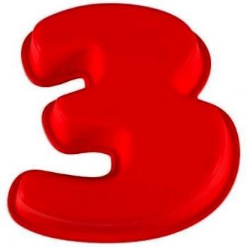 Molde silicona numero 3 24X23X5,6 CM