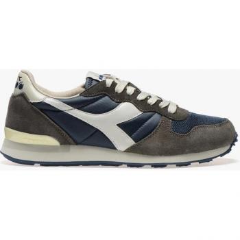 Diadora Camaro Unisex Sneakers in Grey and Blue with Laces
