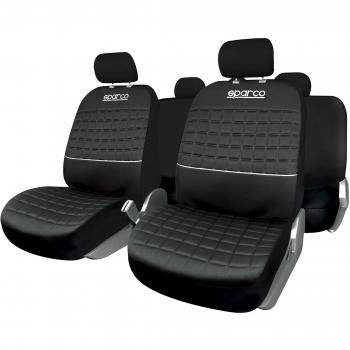 Sparco SPC1042SV - Juego de Fundas de Asiento LAZIO, Gris