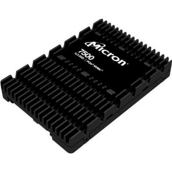 Micron 7500 MAX - SSD Interno U.3 PCIe 4.0 - 1.6 TB - Cifrado AES 256 bits y RSA - FIPS 140-3 Nivel 2 - TCG Opal