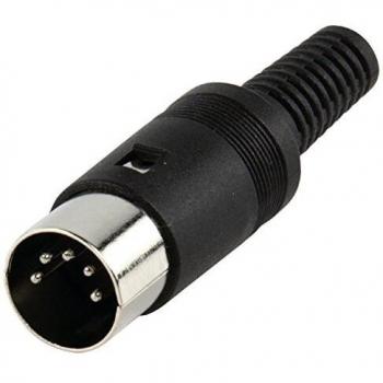 Valueline DNC-005/1 - Conector DIN de 5 pines macho