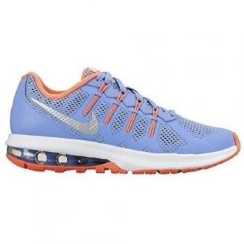 Nike Air Max Dynasty (GS), Zapatillas de Deporte Para Niñas, Azul / Plateado / Amarillo (Chlk Blue / Mtllc Slvr-Brght Mng), 38 1/2 EU