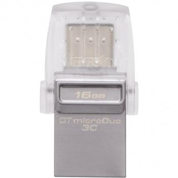 Kingston DataTraveler microDuo - Memoria USB 3.0 de 16 GB