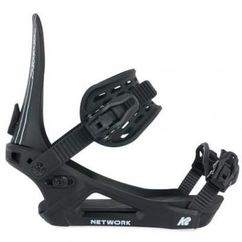 Fijaciones de Snowboard K2 Network W para Mujer, Talla S, Color Negro