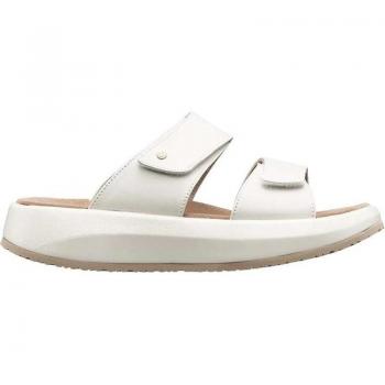 Sandalia Mujer Joya Vienna II - Cuero Auténtico - Sandalias Planas - Color Blanco