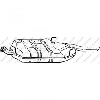 Bosal 215-831 End Silencer