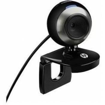 HP HD-2200 - Webcam (1280 x 720 Pixeles, 30 fps, 720p, USB 2.0, Negro, CMOS)
