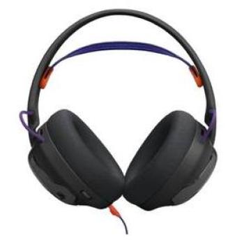 Auriculares Gaming JBL Quantum 250 con Cable y Micrófono, Negro, Multiplataforma
