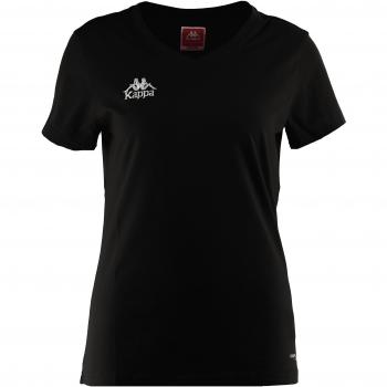 Kappa Tabbiano Camiseta, Mujer, Negro, M