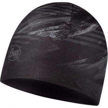 Gorro unisex Buff ThermoNet Bardeen Black S-Wave negro gris oscuro