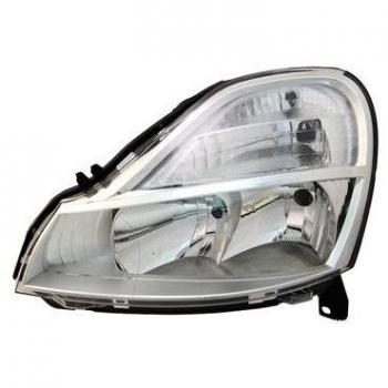 Faro Delantero Principal Van Wezel 4367961V con H7 y H1 para Circulación a la Derecha
