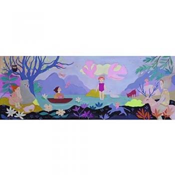 JUEGO PARA NIÑOS PUZZLE GALLERY ''CHILDEN'S LAKE-I CHICOS DEL LAGO'' - 100 PIEZAS - 97X33 CM - EDAD