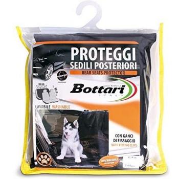 Protector de Asientos Traseros para Perros - Lona Impermeable y Lavable 140x145cm