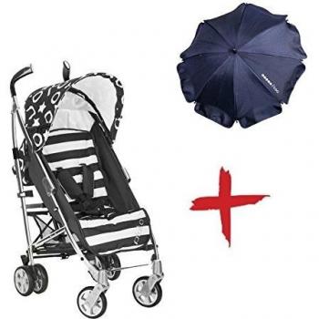 I'Coo  - Silla de paseo icoo pluto rayas negro