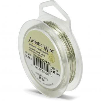 Artistic Wire AWS-28-TC-40YD - Alambre para bisutería