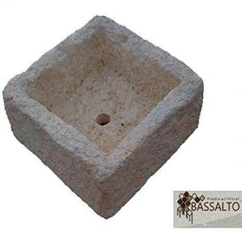 PILETA, JARDINERA o LAVADERO de PIEDRA ARTIFICIAL RÚSTICA