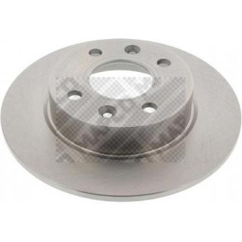 Disco de freno MAPCO 15107 - Disco de freno, compatible con diversos modelos de vehículos, fabricado en acero de alta calidad, diseño optimizado para una mejor disipación del calor, tratamiento anticorrosivo para mayor durabilidad