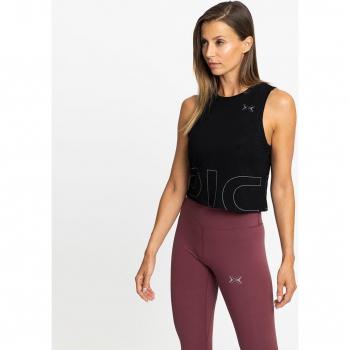 Camiseta Crop Top Sin Mangas Mujer Core Picsil Sport