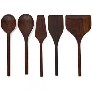 Serax Pure by Pascale Naessens Keukengerei - Hout - Set - 5 stuks