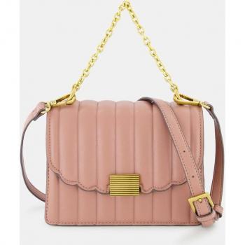 Bolso de mano mini acolchado en rosa con solapa Tintoretto