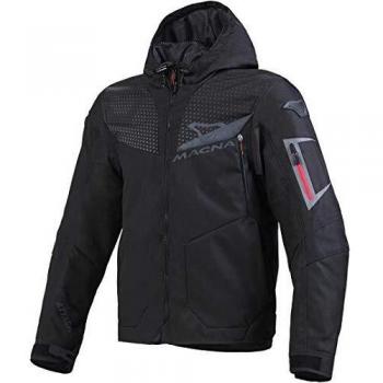 Macna Imbuz - Chaqueta textil, color negro, talla 3XL