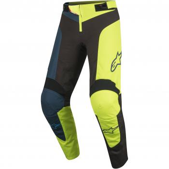 Alpinestars Boy de la Juventud Vector Pantalones, Negro, Niños, Black Acid Yellow