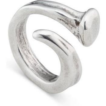UNO de 50 Extreme Experience Silver Plated Metal Ring for Women - Size 15