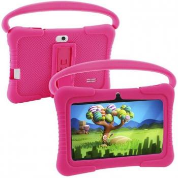 Tablet Infantil K705 WiFi 7 Rosa y Blanco con Sistema Operativo Android 11
