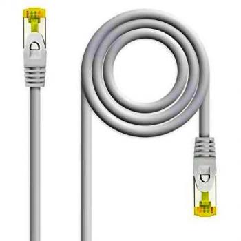 NanoCable 10.20.1901-W - Cable de Red Ethernet RJ45 LSZH Cat.6A SFTP, AWG26, 100% Cobre, Libre de alogenos, Blanco, latiguillo de 1.0mts