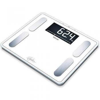 Beurer BF 410 Signature Line White Diagnostic Scale with Body Composition Analysis, Max Weight 200 kg