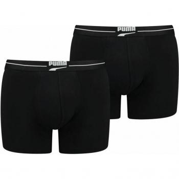 Calzoncillo bóxer de hombre Puma Gentle Retro 2 unidades negro