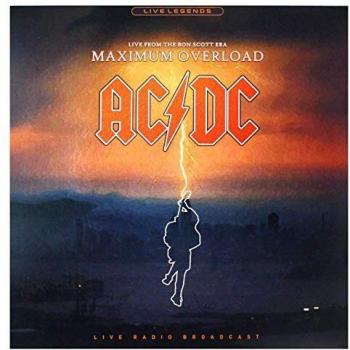 AC/DC Maximum Overload: Live from the Bon Scott Era - Red Vinyl LP