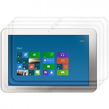3x kwmobile Lámina protectora de pantalla para Toshiba Encore 2 10.1 WT10-A32 TRANSPARENTE - Calidad superior