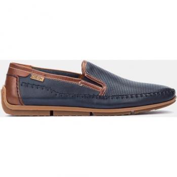 Pikolinos Conil M1S Leather Loafers for Men, Blue, Size 7 US