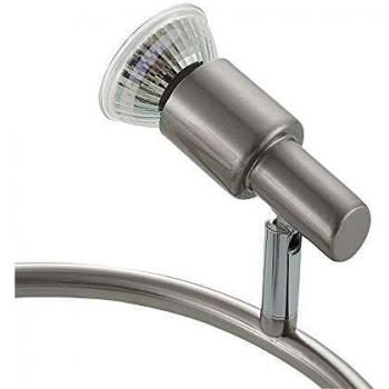 Plafón LED Farida Níquel 3 Luces