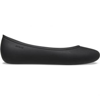 Crocs Women's Brooklyn Flat Ballerinas - Black, Size 41-42