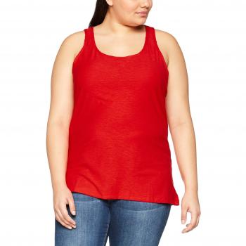 Junarose Jrshina Sl Tank Top-S, Camiseta sin Mangas para Mujer, Rojo
