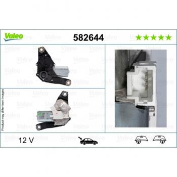 Motor limpiaparabrisas VALEO 582644 - Tipo: Motor de limpiaparabrisas; Características: Compatible con múltiples modelos de vehículos, fácil instalación, alto rendimiento, durabilidad garantizada