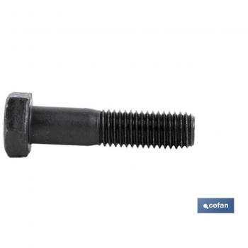 Tornillo hexagonal 12.9 negro (DIN 931) M18 x 250 mm (PACK: 1)