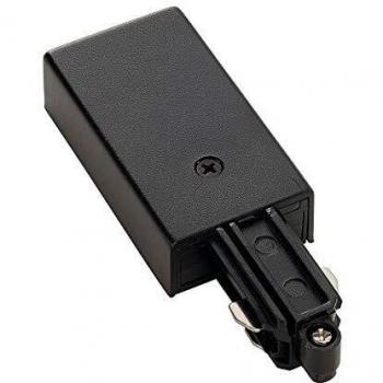 SLV Single-Circuit Track Earth Left Power Feed Black
