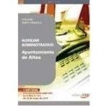Auxiliar Administrativo Ayuntamiento de Altea. Temario Parte I