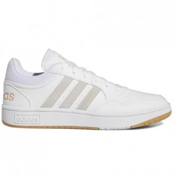 Zapatillas Adidas Hoops 3.0 Low Clásicas Vintage Blancas para Hombre