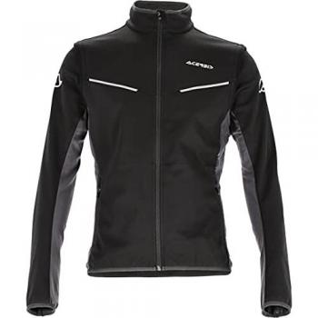 Acerbis Chaqueta Softshell Track 3XL Unisex-Adult Negro-Gris Multicolor