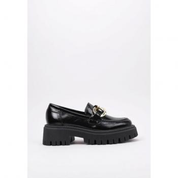 Mocasín Plano mujer Negro Sandra Fontán STEFFY 36